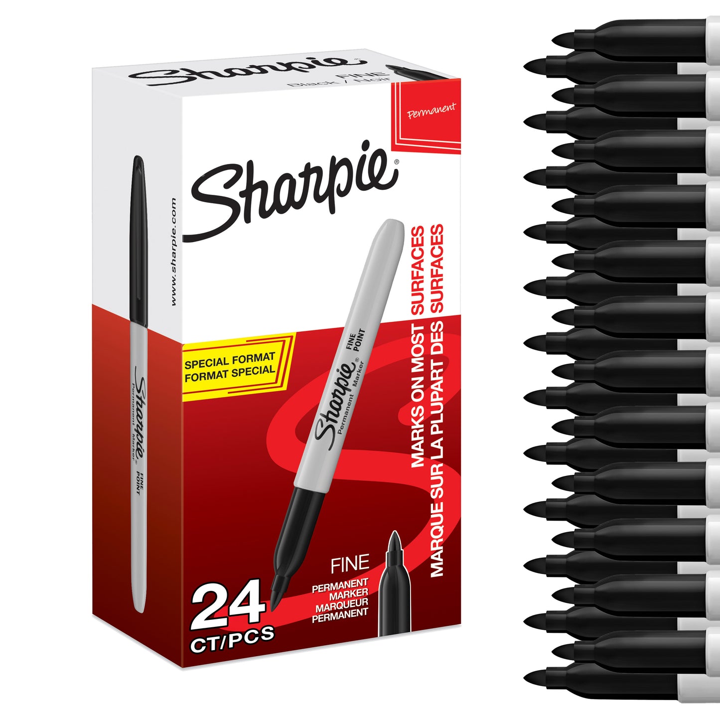Sharpie Fine Tip Black Marker