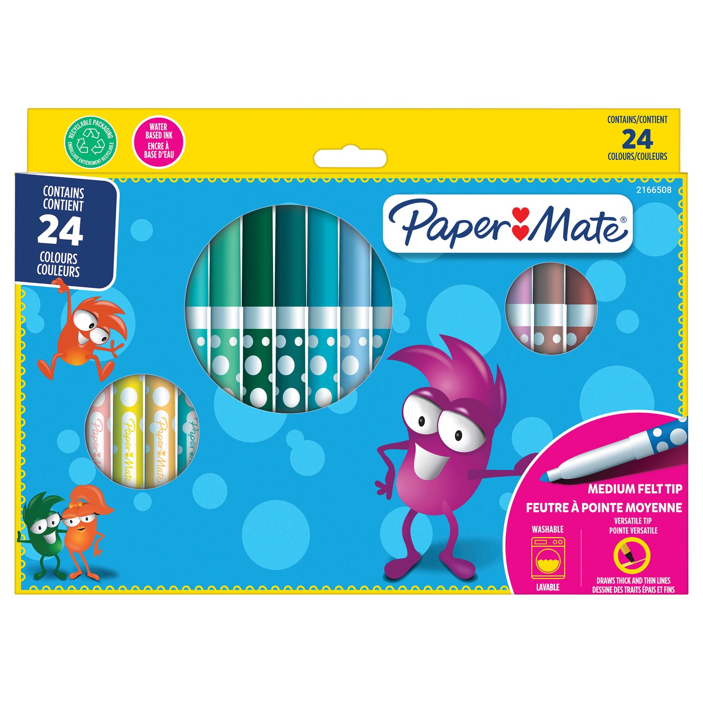Felt Tip Pens Set of 24