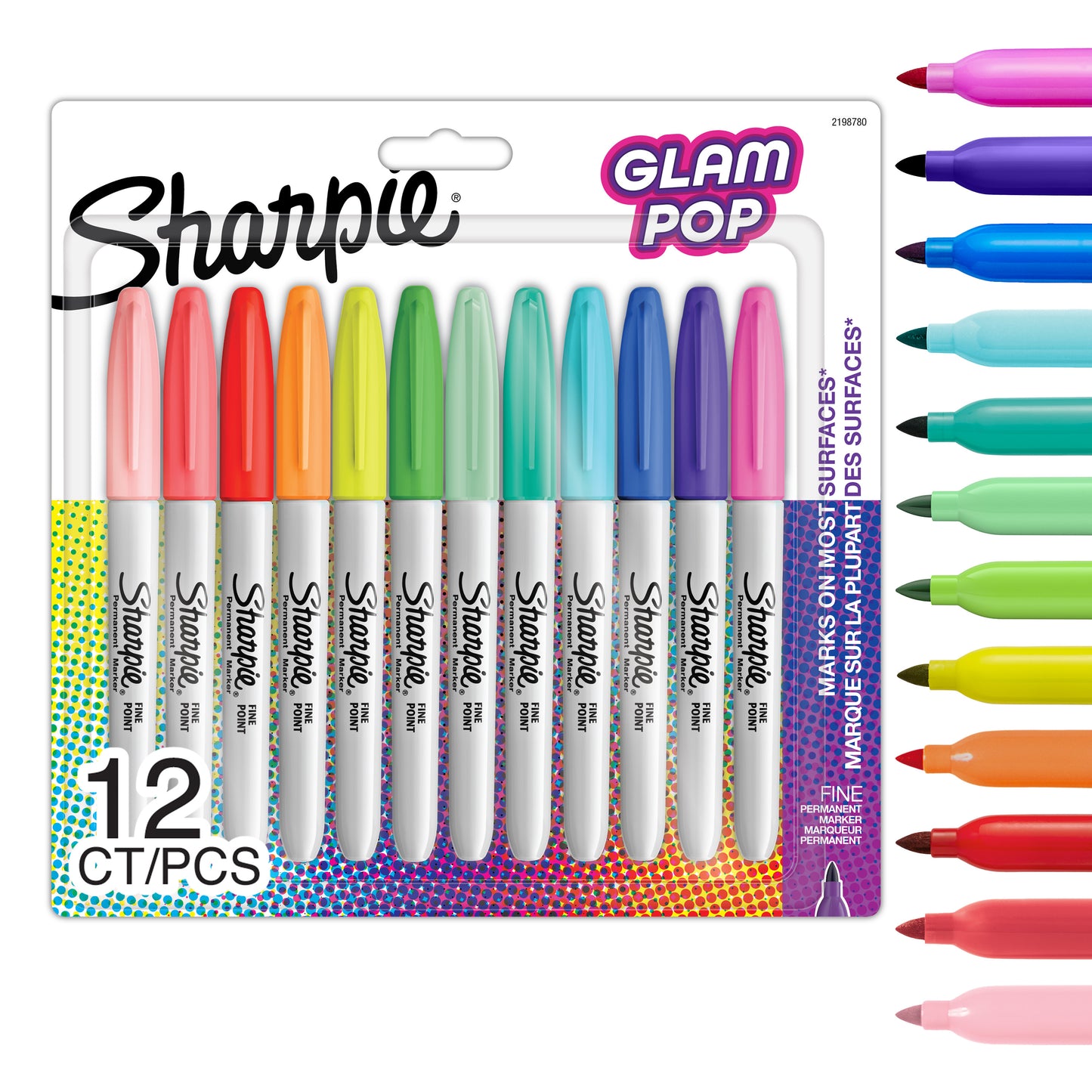 Sharpie Glam Pop - Set of 12