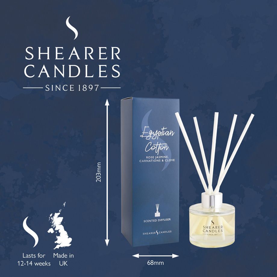 Egyptian Cotton Collection - Shearer Candles