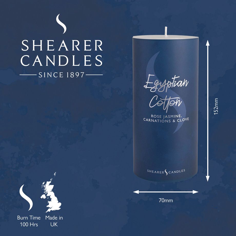 Egyptian Cotton Collection - Shearer Candles