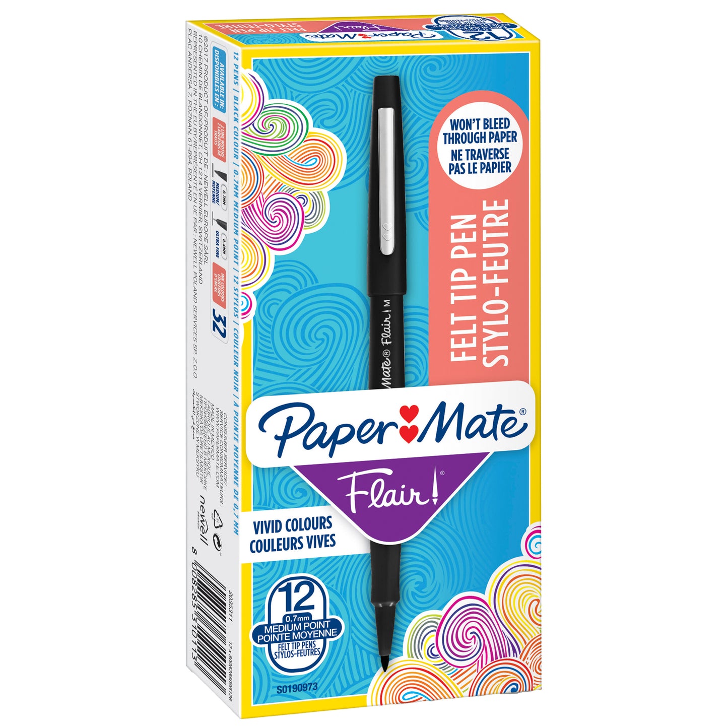 Flair Felt Tip Pens