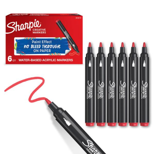 Acrylic Markers - Bullet Tip