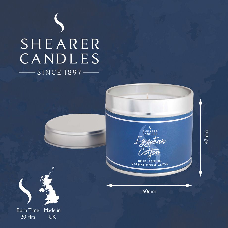 Egyptian Cotton Collection - Shearer Candles