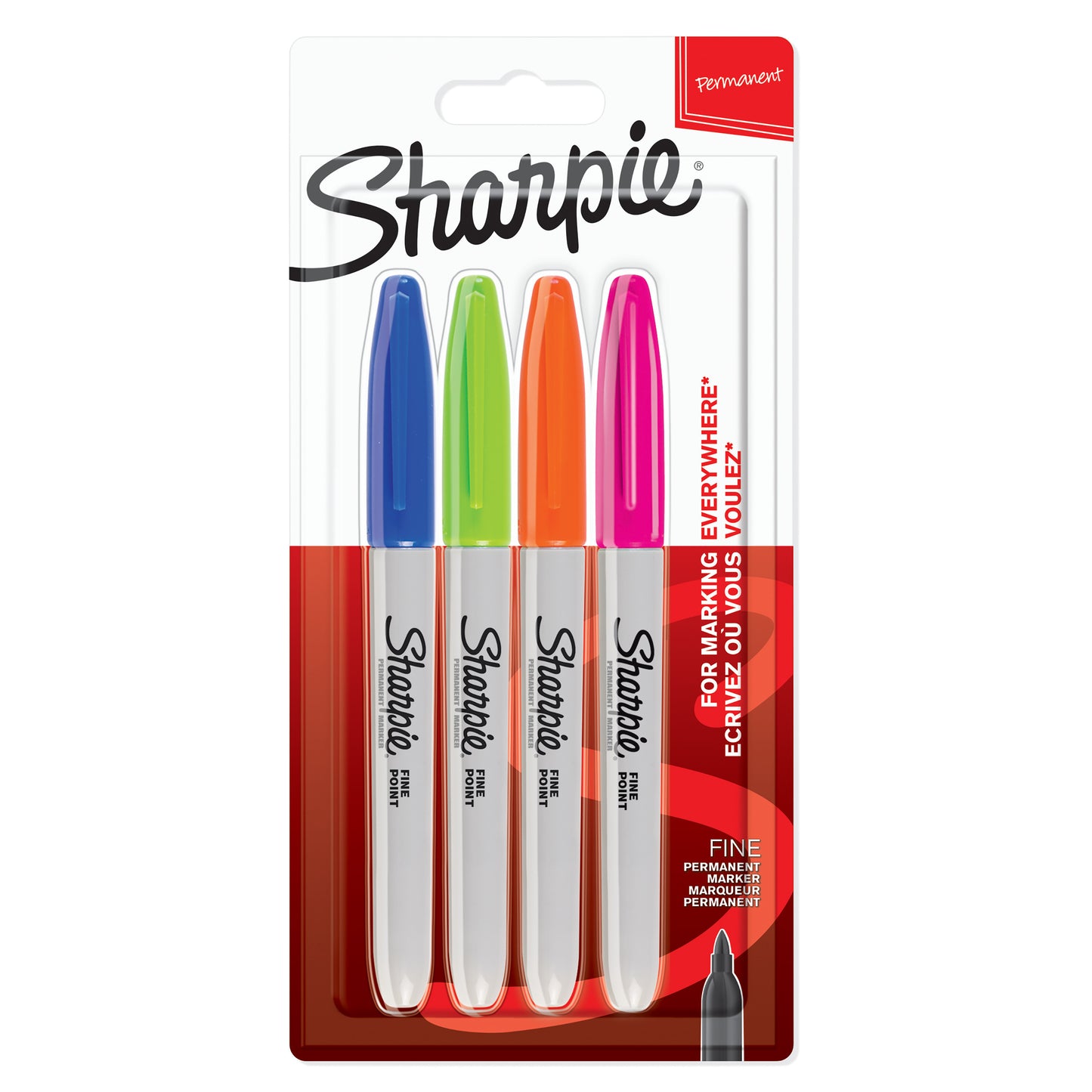Sharpie Fine Tip Marker - Set of 4
