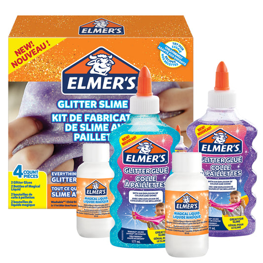 Elmer's Slime Kits (Glitter Slime Kit)