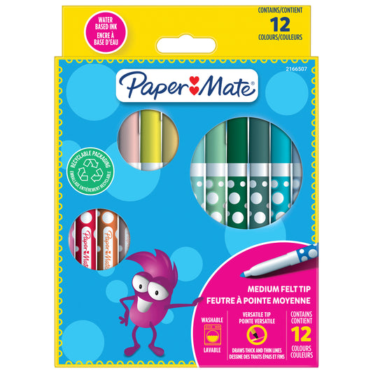 Felt Tip Pens Set of 12