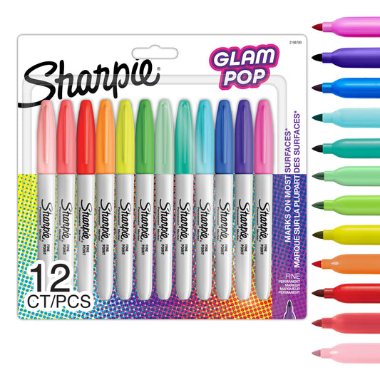 Sharpie Glam Pop - Set of 12