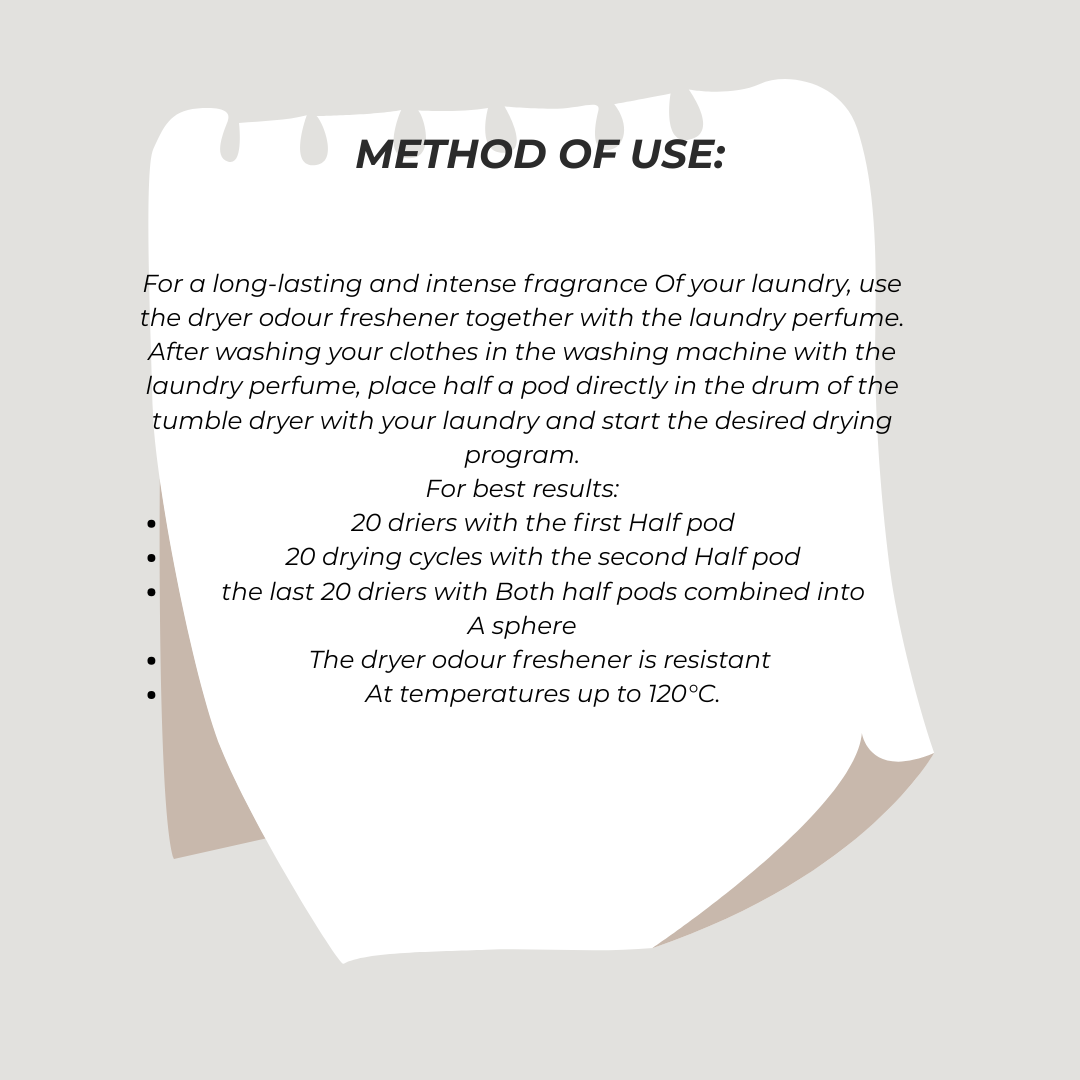 Bianco Puro - Dryer Freshener