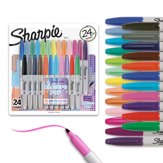 Sharpie Electro Pop - Set of 24