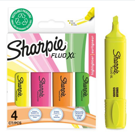 HIghlighter Markers - Fluo Colours