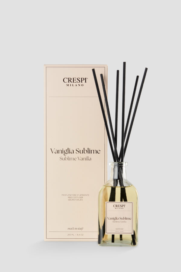 Crespi Milano - Sublime Vanilla - 250ml Reed Diffuser - Image 2