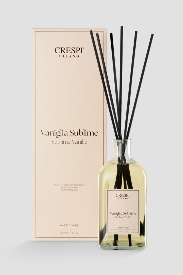 Crespi Milano - Sublime Vanilla - 250ml Reed Diffuser